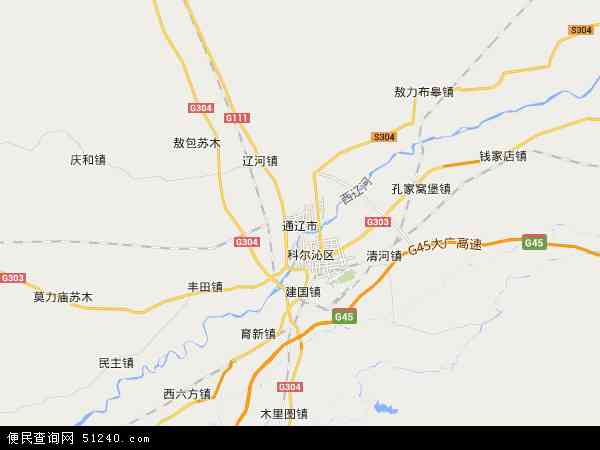 通辽市科区范围内有几个乡镇啊？通辽到钱家店多久