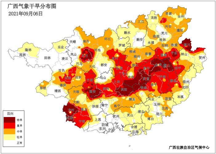 南方哪些地区干旱少雨？广西河池下雨要下多久