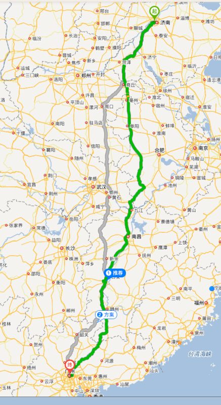 郑广高速途经路线？株洲到鹤壁多久