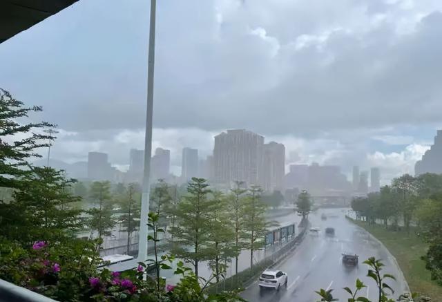 现在深圳可以去广州吗？深圳今晚这场雨多久
